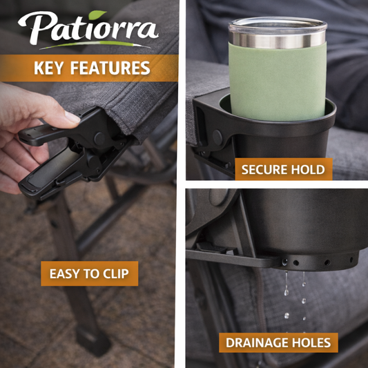 Patiorra Patio Cup Holder Clip