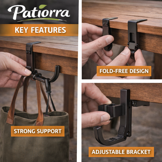 Patiorra Foldable Table Hook Set