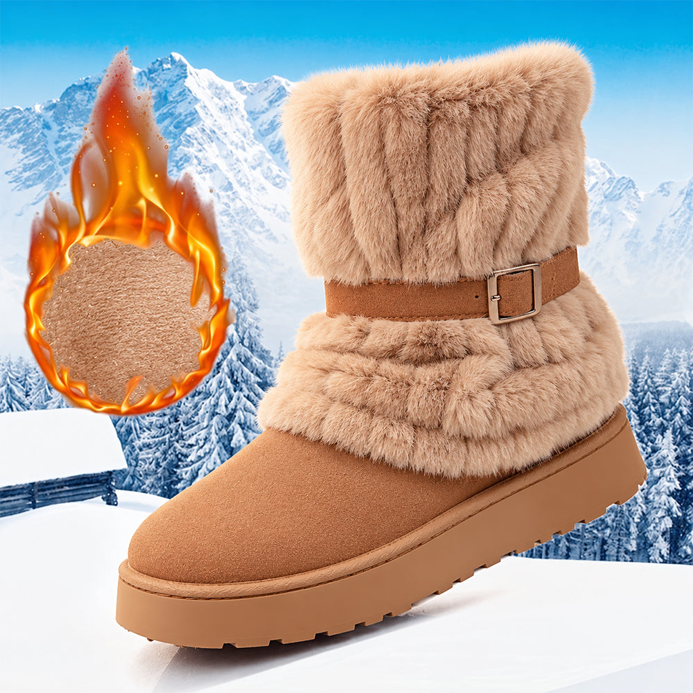 🔥LETZTER TAG: 80 % RABATT |Bequeme orthopädische Winter‑Stiefeletten | Wasserdicht & rutschfest für kalte Tage