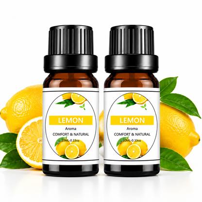 🍋 Lemon Essential Oil Collection | Pure Fresh Scent to Create a Relaxing Home Atmosphere