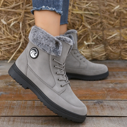 🔥 LETZTER TAG – 50 % RABATT | Warme orthopädische Damen-Winterstiefel mit Fußgewölbestütze und Plüschfutter