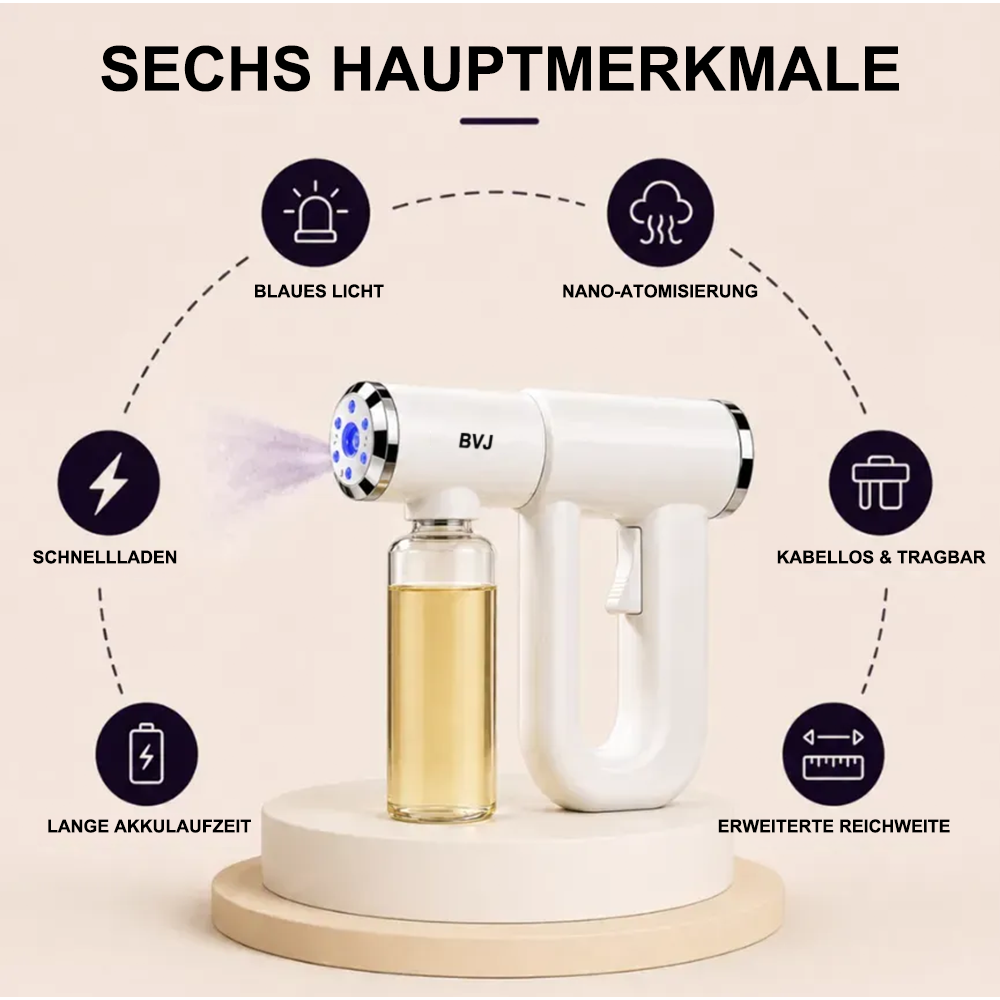 🔥 LETZTER TAG: 50% RABATT 🔥 BVJ™ Geruchsentferner-Sprühpistole für Haustiere | Entfernt hartnäckige Tiergerüche aus Ihrem Zuhause