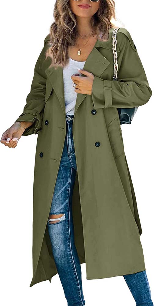 🔥 49% Rabatt im Räumungsverkauf 🔥 | Wind- & wasserabweisender Oversized-Trenchcoat für Damen