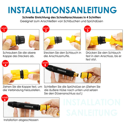 🇩🇪LETZTER TAG 80 % RABATT ✨ Leistungsstarker Hochdruckreiniger für Auto, Zuhause & Garten