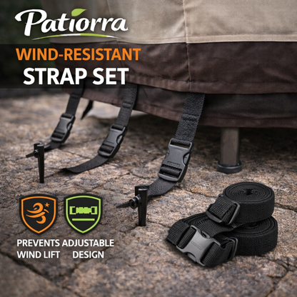 Patiorra Wind-Resistant Strap Set