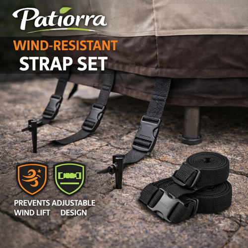 Patiorra Wind-Resistant Strap Set
