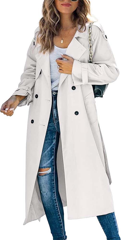 🔥 49% Rabatt im Räumungsverkauf 🔥 | Wind- & wasserabweisender Oversized-Trenchcoat für Damen
