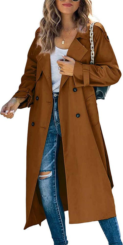 🔥 49% Rabatt im Räumungsverkauf 🔥 | Wind- & wasserabweisender Oversized-Trenchcoat für Damen