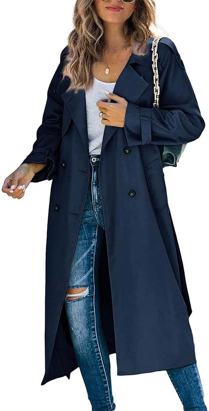 🔥 49% Rabatt im Räumungsverkauf 🔥 | Wind- & wasserabweisender Oversized-Trenchcoat für Damen