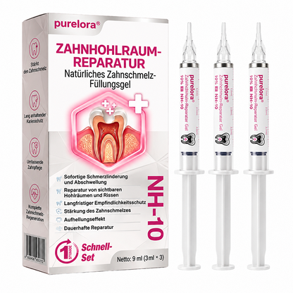Purelora® DenPerm – Natürliches Zahnschmelz-Füllgel zur Kariesreparatur