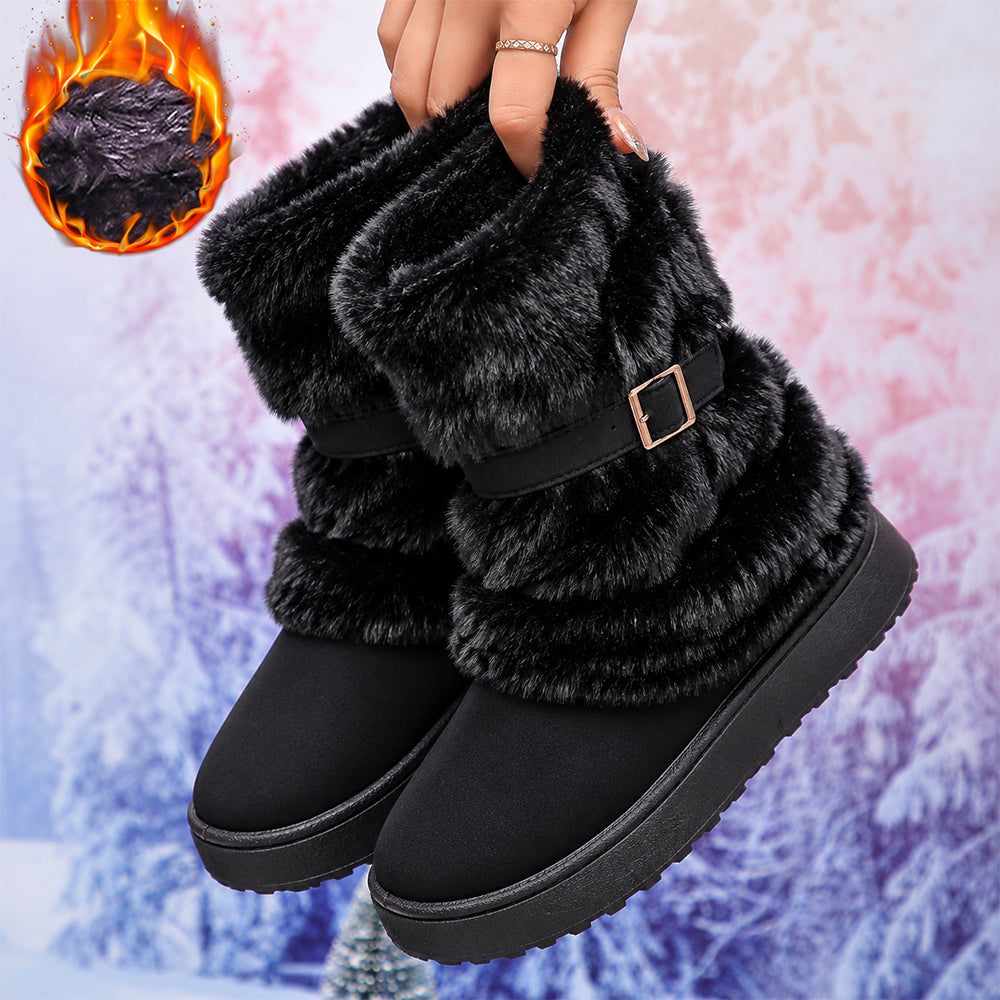 🔥LETZTER TAG: 80 % RABATT |Bequeme orthopädische Winter‑Stiefeletten | Wasserdicht & rutschfest für kalte Tage