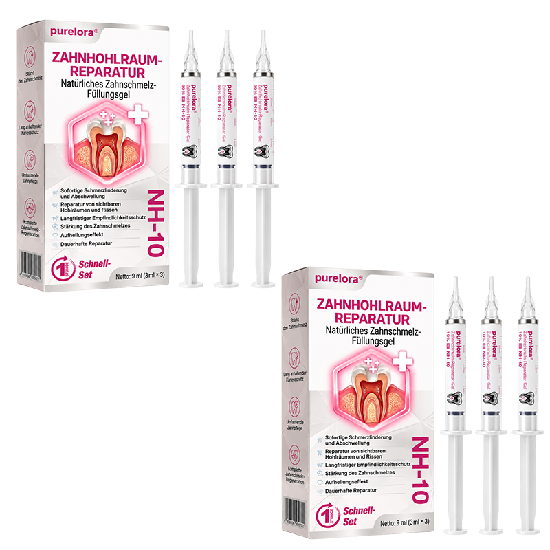 Purelora® DenPerm – Natürliches Zahnschmelz-Füllgel zur Kariesreparatur