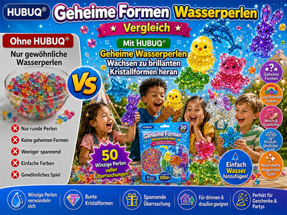 HUBUQ® Geheimnis Form Wasserperlen