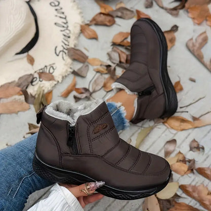🔥LETZTER TAG: 80 % RABATT | Zeitlich begrenzte Aktion: Warme Damen‑Schneestiefel – wasserdicht mit Pelzfutter