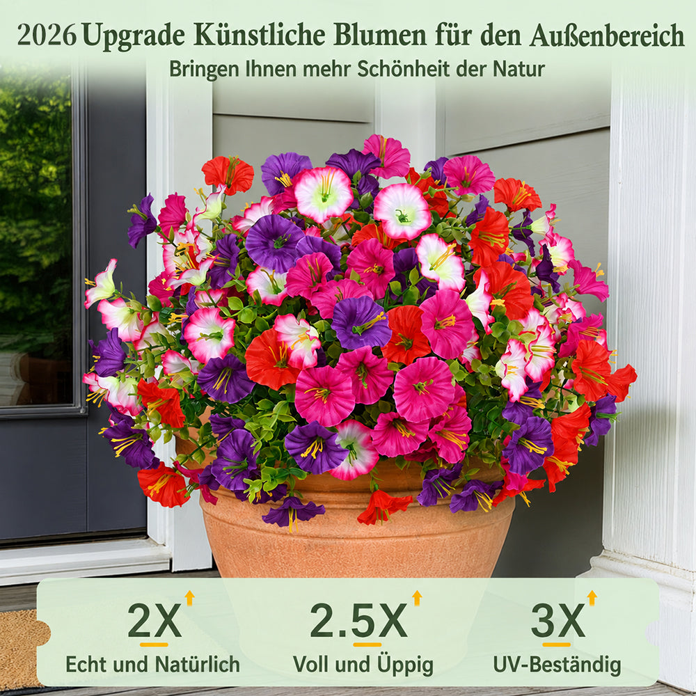 💥Letzter Tag: 60 % Rabatt💥UV-beständige künstliche Petunien