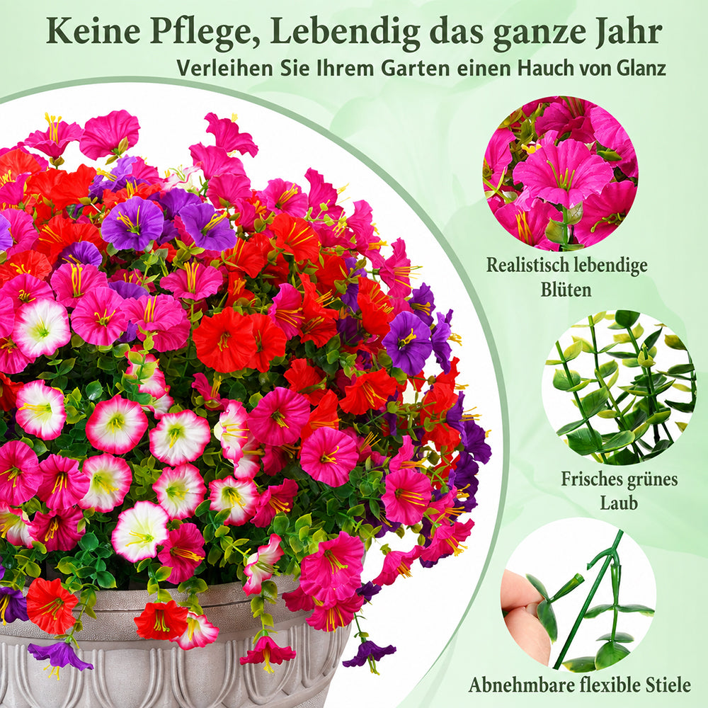 💥Letzter Tag: 60 % Rabatt💥UV-beständige künstliche Petunien