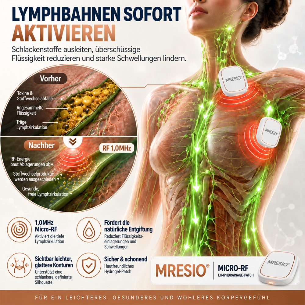 🔥  Mresio® ✨ Mikro-RF Körperkonturierung & Lymphdrainage-Gerät 🪴