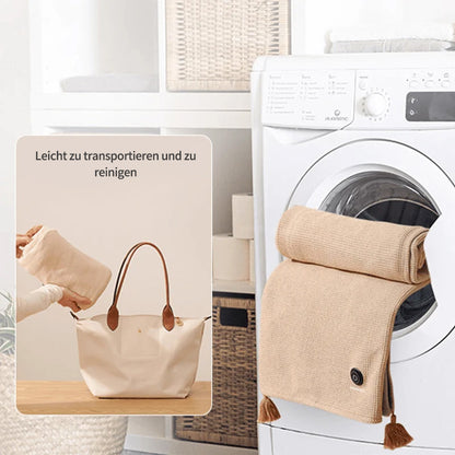 🖤Black Friday - 80% RABATT!!💥Den ganzen Winter warm bleiben — Tragbare elektrische Heizdecke als Schultertuch