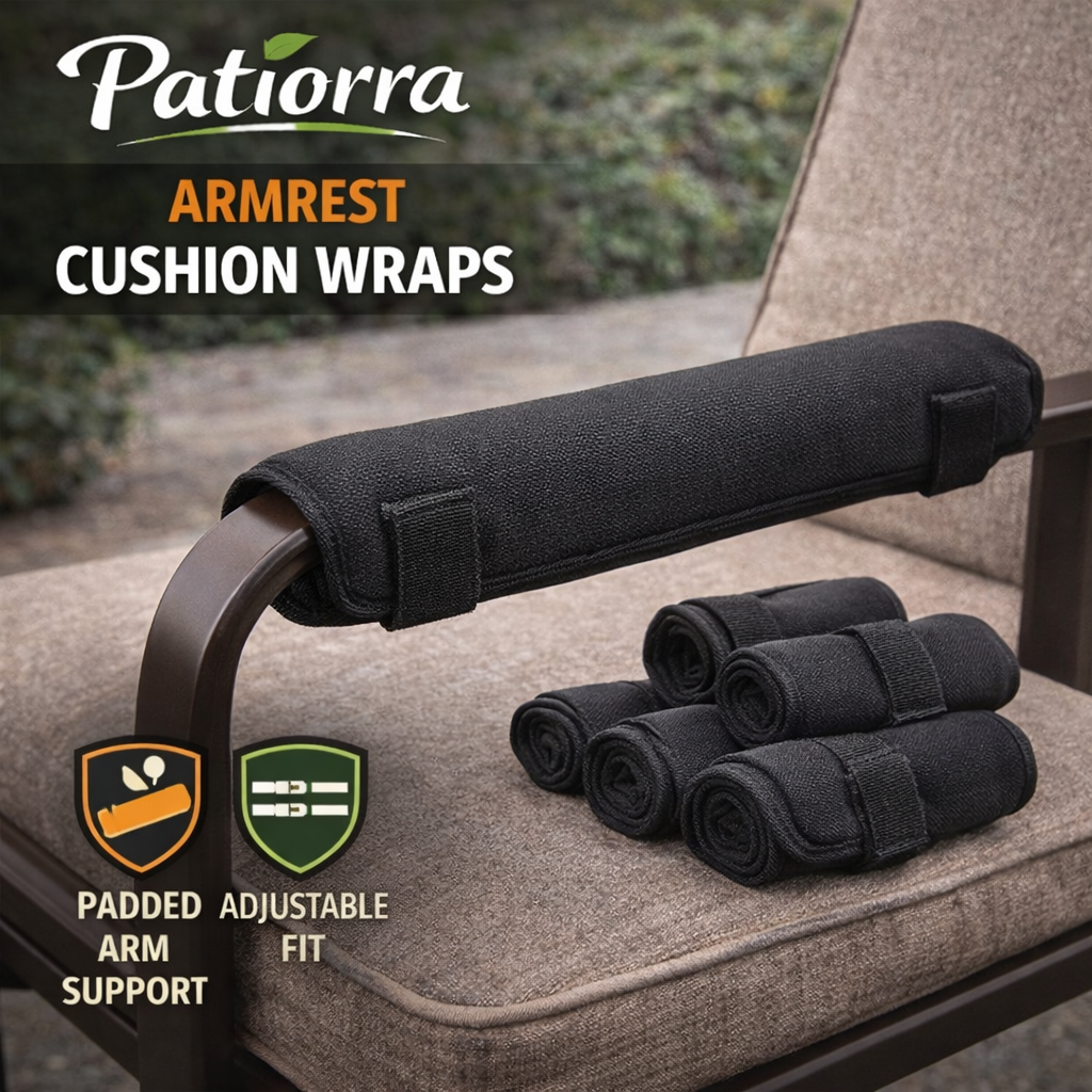 Patiorra Armrest Cushion Wraps