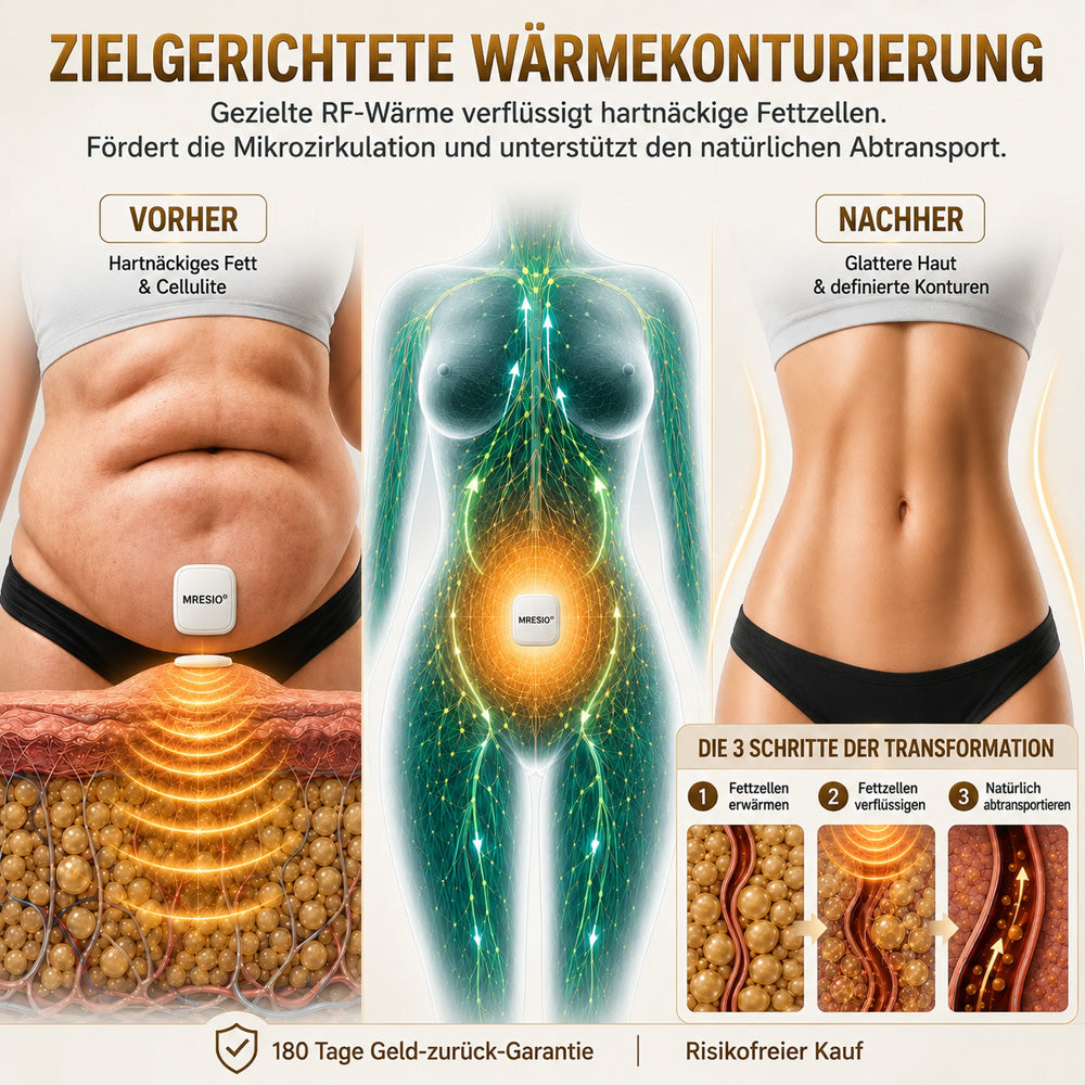 🔥  Mresio® ✨ Mikro-RF Körperkonturierung & Lymphdrainage-Gerät 🪴