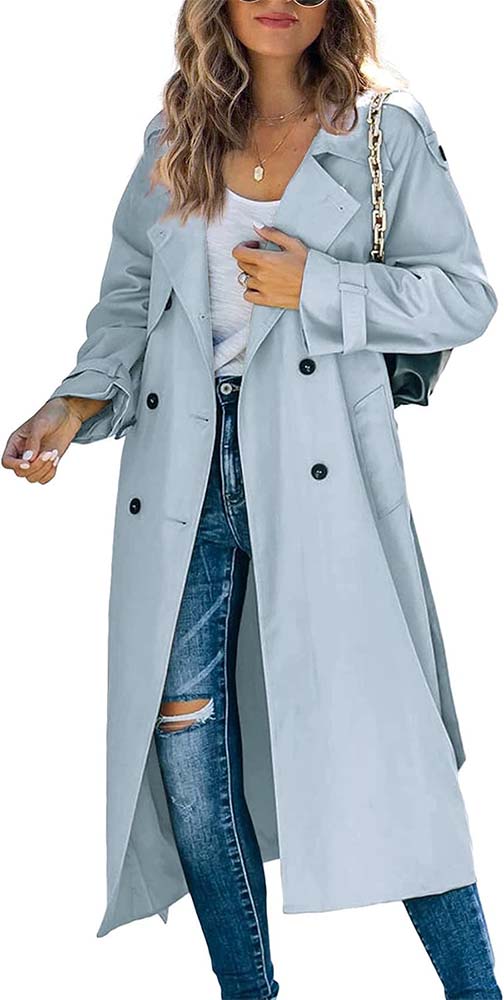 🔥 49% Rabatt im Räumungsverkauf 🔥 | Wind- & wasserabweisender Oversized-Trenchcoat für Damen