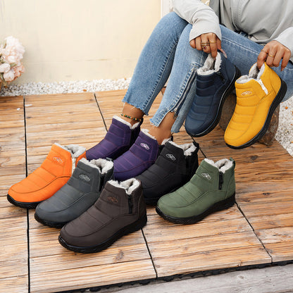 🔥LETZTER TAG: 80 % RABATT | Zeitlich begrenzte Aktion: Warme Damen‑Schneestiefel – wasserdicht mit Pelzfutter