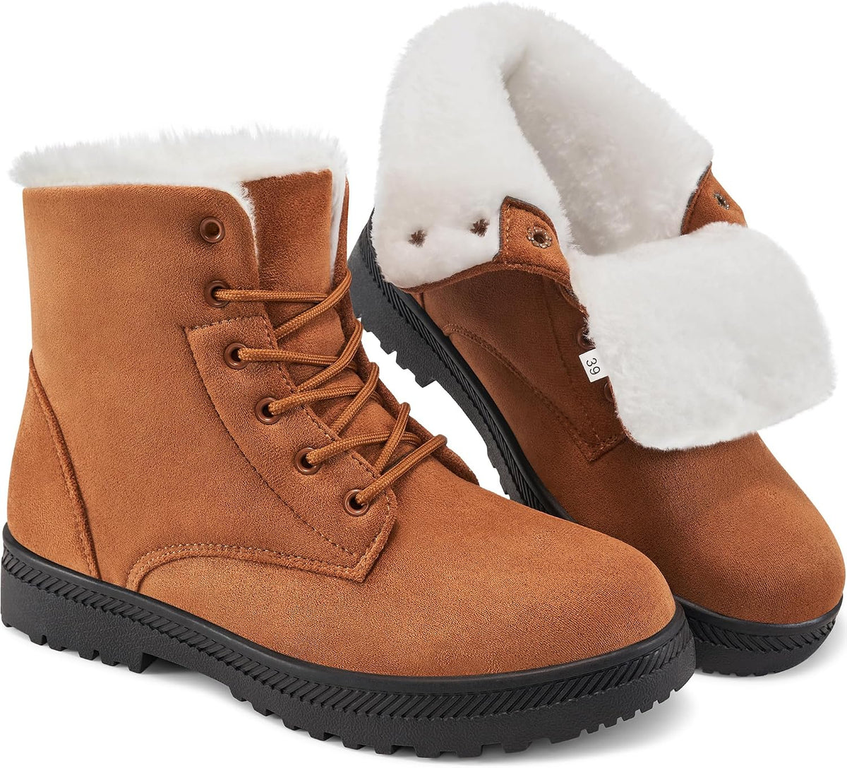 🔥 LETZTER TAG – 50 % RABATT | Warme orthopädische Damen-Winterstiefel mit Fußgewölbestütze und Plüschfutter