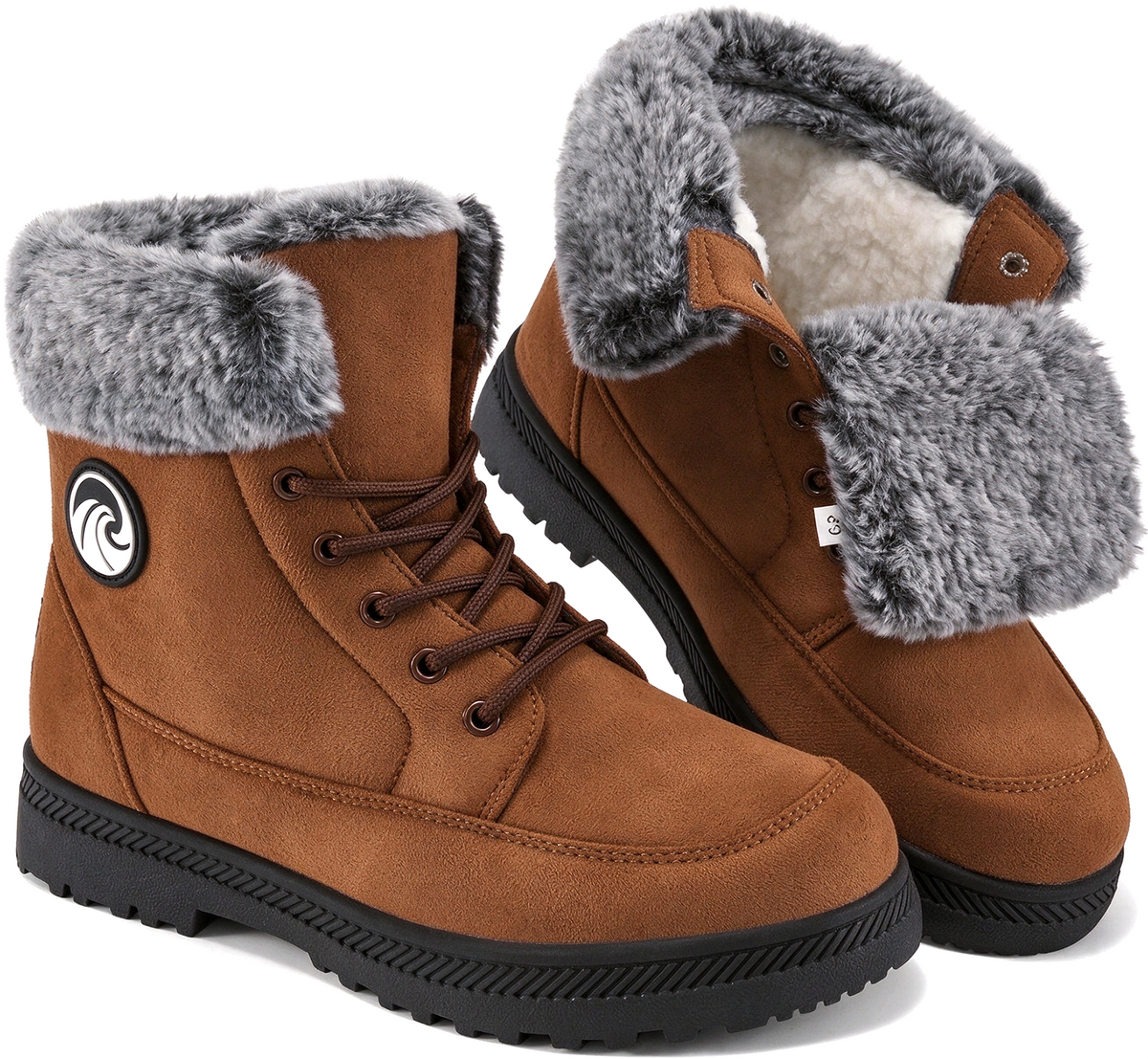 🔥 LETZTER TAG – 50 % RABATT | Warme orthopädische Damen-Winterstiefel mit Fußgewölbestütze und Plüschfutter