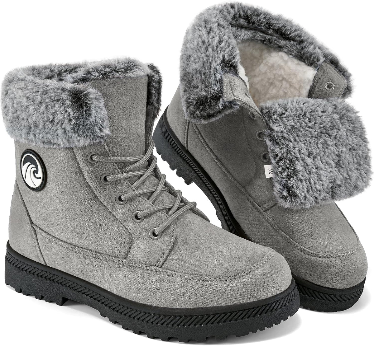 🔥 LETZTER TAG – 50 % RABATT | Warme orthopädische Damen-Winterstiefel mit Fußgewölbestütze und Plüschfutter
