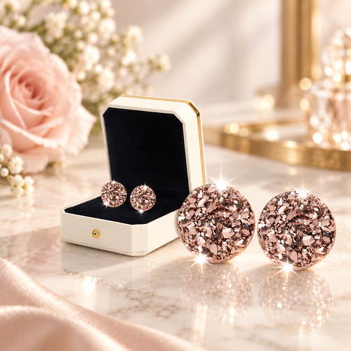 🔥LETZTER TAG – 80 % RABATT🎉 CZTICLE® Histon-Magnetologie Lymphvity Germanium-Ohrringe