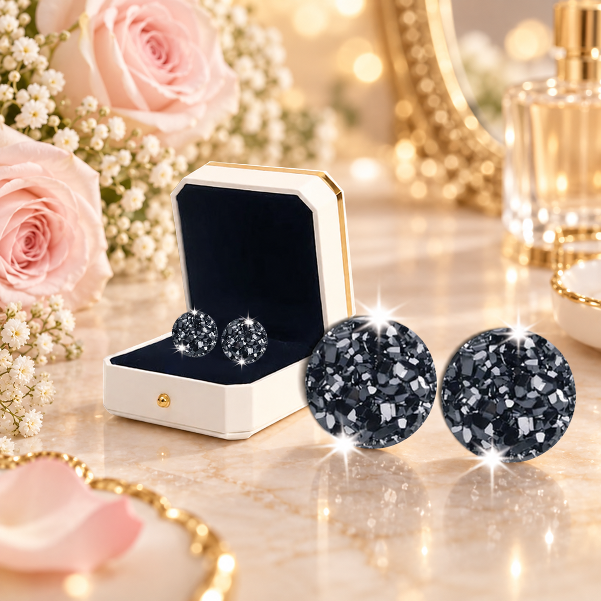 🔥LETZTER TAG – 80 % RABATT🎉 CZTICLE® Histon-Magnetologie Lymphvity Germanium-Ohrringe