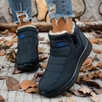 🔥LETZTER TAG: 80 % RABATT | Zeitlich begrenzte Aktion: Warme Damen‑Schneestiefel – wasserdicht mit Pelzfutter