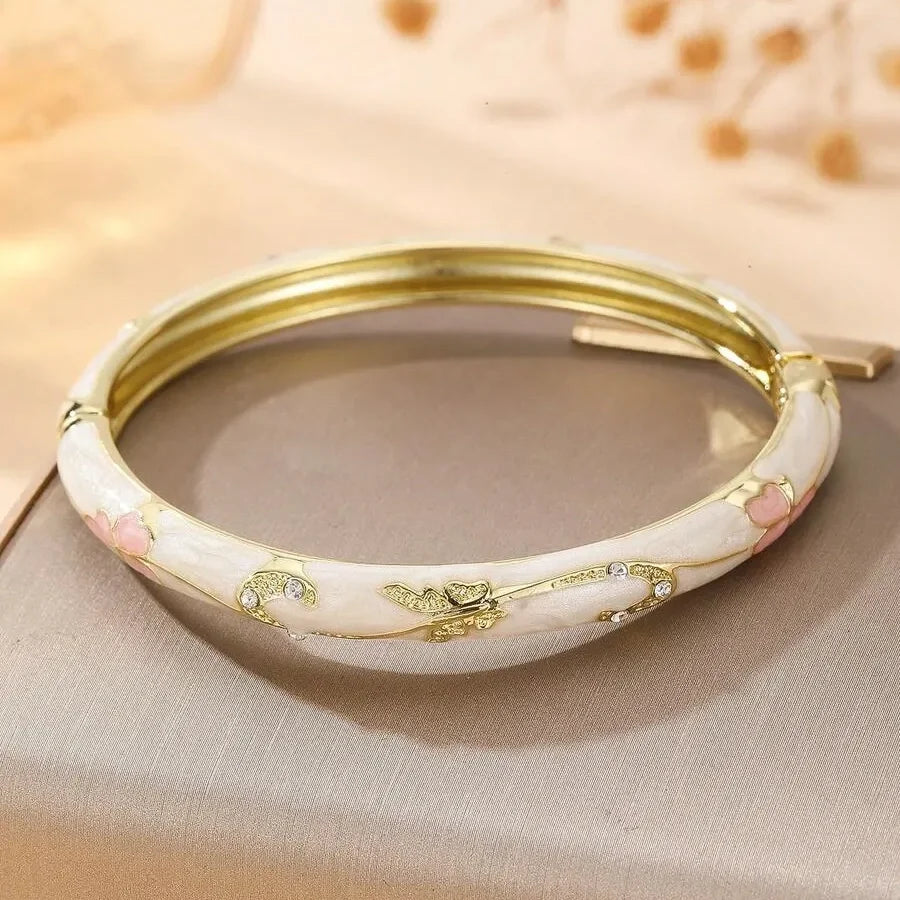 🔥🔥 NUR HEUTE: 80 % RABATT – CZTICLE® Magnetisches Goldemaille-Armband für Lymphdrainage