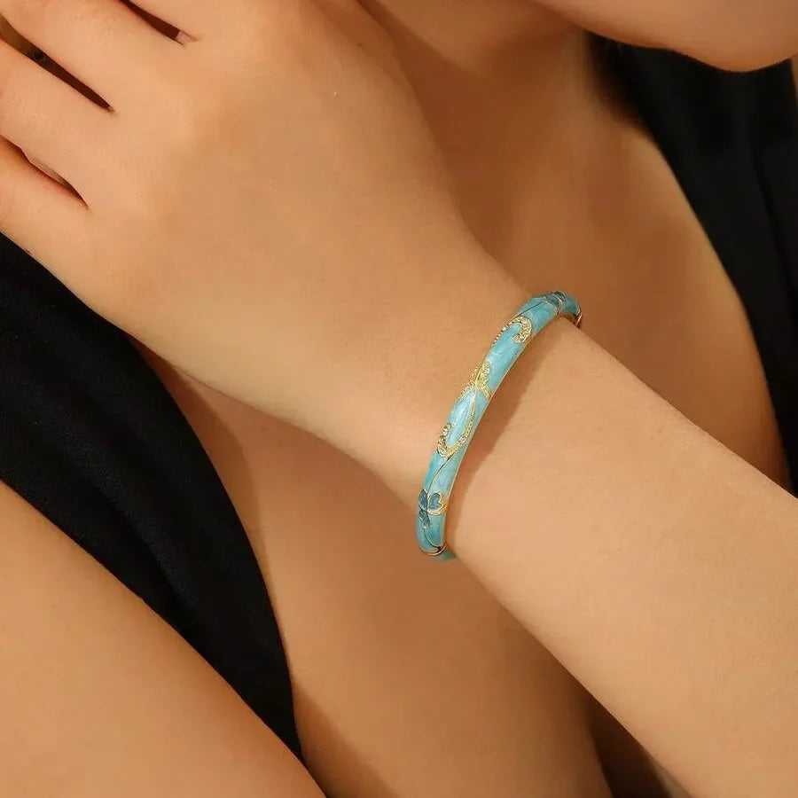 🔥🔥 NUR HEUTE: 80 % RABATT – CZTICLE® Magnetisches Goldemaille-Armband für Lymphdrainage